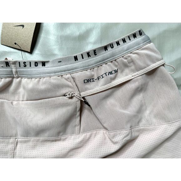 Nike Men XL Dry ADV Run Division 4" Brief-Lined Running Shorts Stone DV9291-292 - Picture 5 of 12